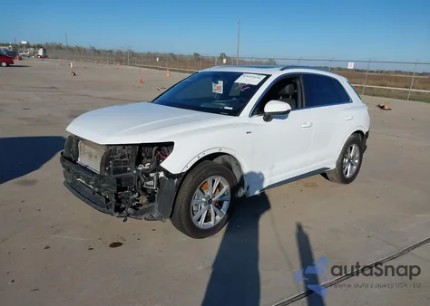 2024 Audi Q3 Premium 45 Tfsi S Line Quattro Tiptronic from USA, damaged, VIN WA1DECF31R1087849